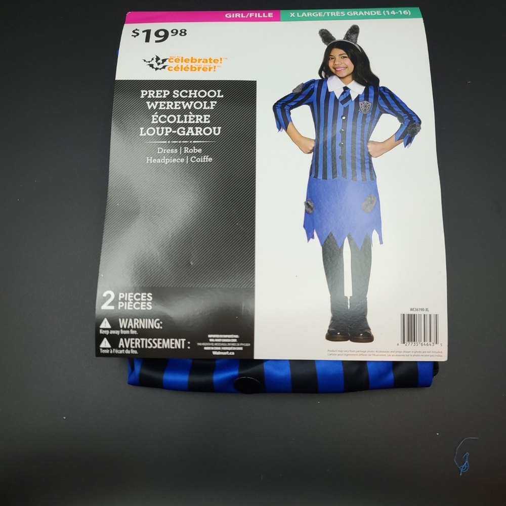 Celebrate It Blue and Black Werewolf Costume